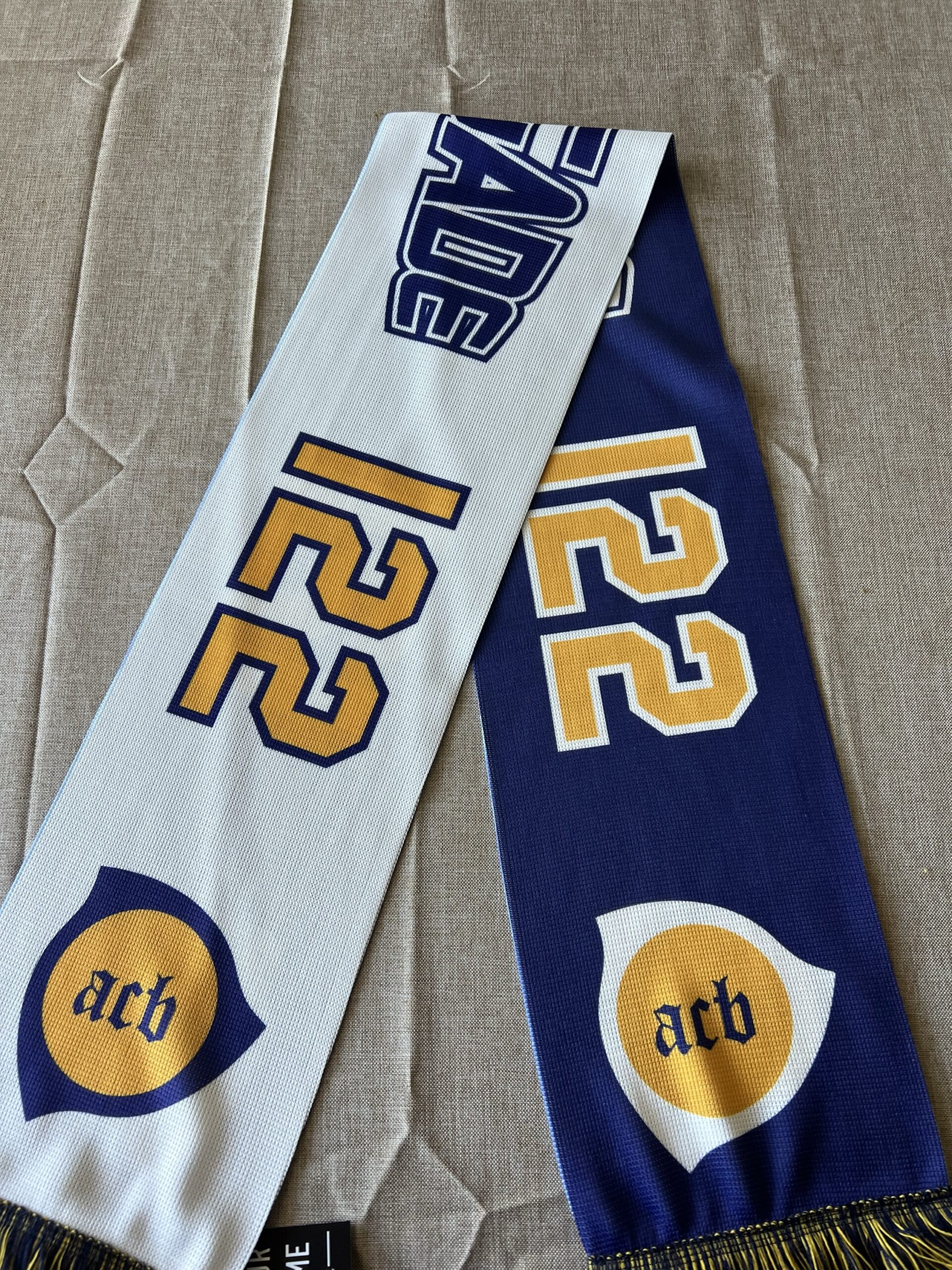 2024 BRIGADE 121/122 Summer Scarf – Blue and White