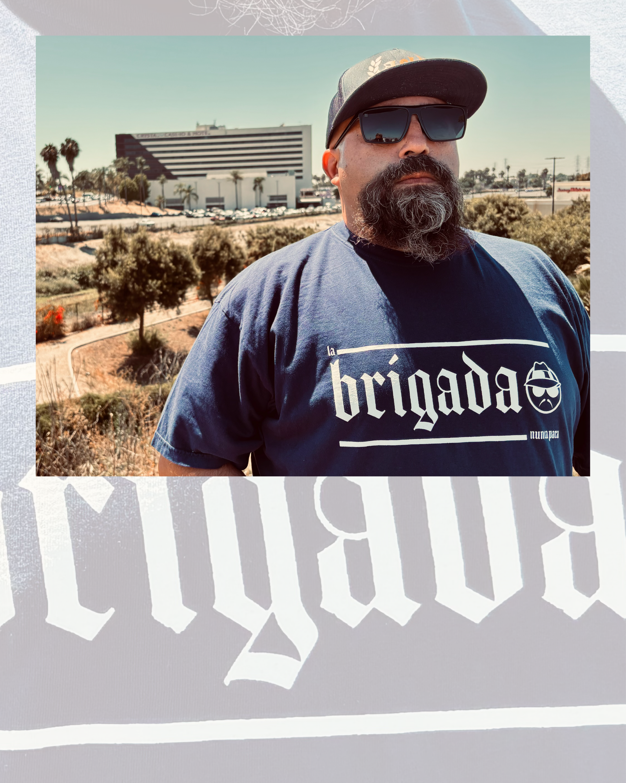Navy Brigada Nunca Para Tee