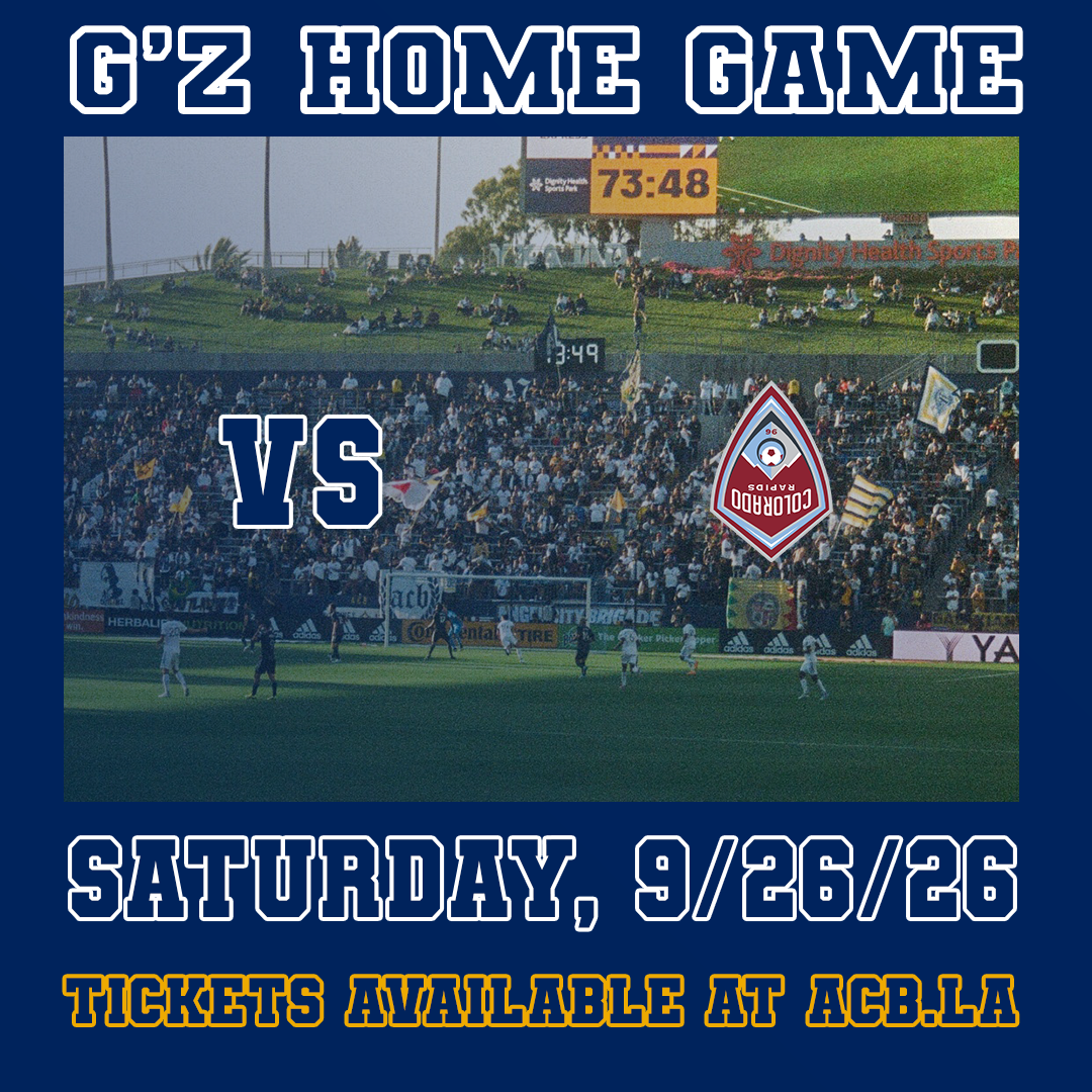 G’z vs Rapids 9/26/26